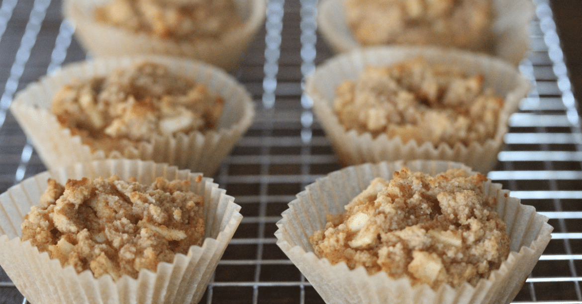 Low Carb Apple Cinnamon Muffins