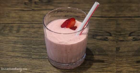 Low Carb Strawberry Smoothie