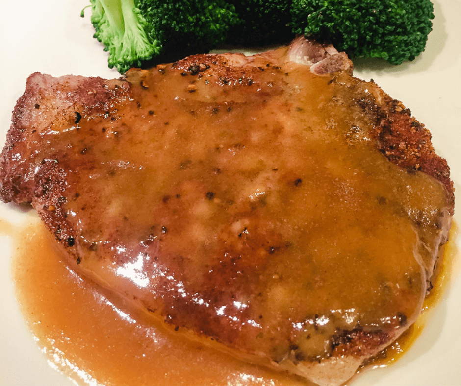 Maple Glazed Pork Chops   Maple Glazed Pork Chops SM 